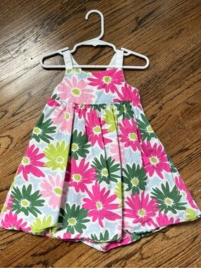 Toddler girl Gymboree "Daisy Delightful" floral dress size 18-24months